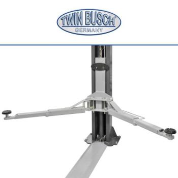 Twin Busch 2-Säulen-Hebebühne 4.2t – Basic-Line – automatische Entriegelung TW242E Grey Line